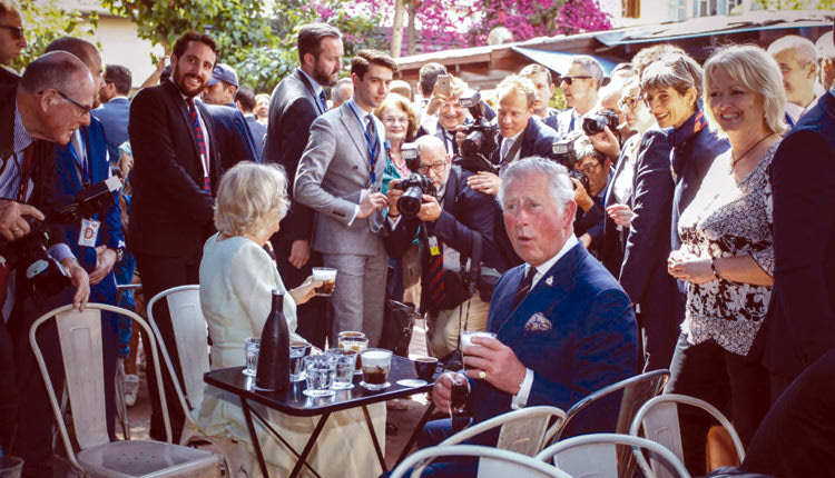 επίσκεψή στην Αθήνα του πρίγκιπα Κάρολου