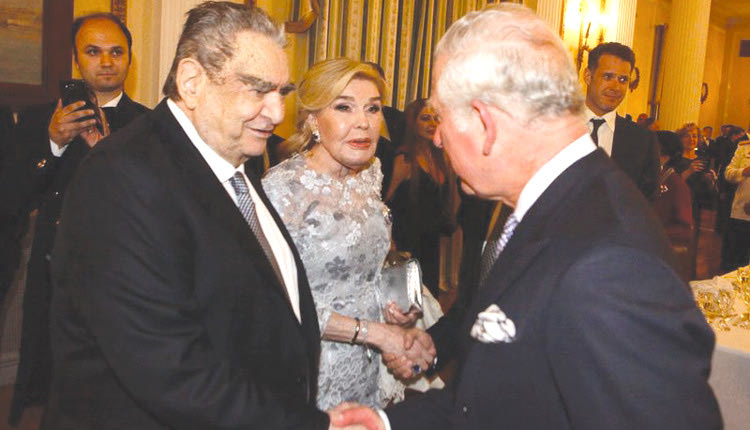 επίσκεψή στην Αθήνα του πρίγκιπα Κάρολου - συνάντηση με Βαρδινογιάνη