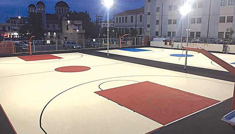 Γήπεδα-στολίδια στο Ρέθυμνο