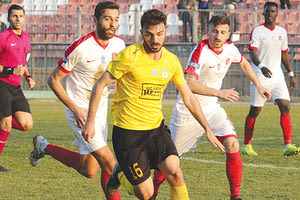 Φάση από το ματς του α’ γύρου στις Σέρρες