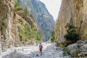 το φαράγγι της Σαμαριάς