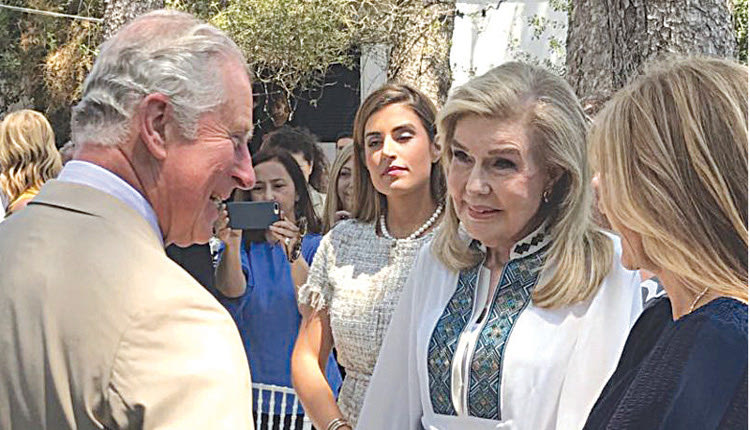 Στη βίλα “Αριάδνη” με τον Κάρολο