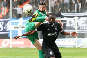 Ο Βουό σε προσπάθειά του από το παιχνίδι του α’ γύρου