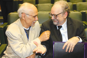 Ο ΑΡΓΥΡΗΣ ΕΥΣΤΡΑΤΙΑΔΗΣ με τον Φώτη Καφάτο