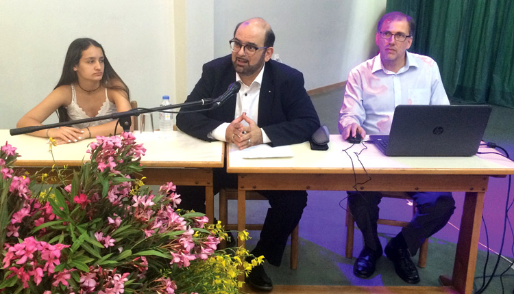 Ο Μύρων Μιχαηλίδης στην «Ημέρα Γραμμάτων και Τεχνών» του Παγκρητίου