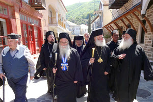 Ο Πατριάρχης Αλεξανδρείας κ. Θεόδωρος στο Άγιον Όρος