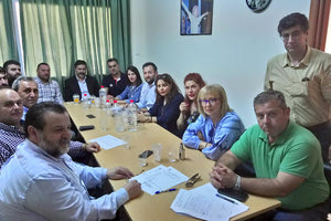 Από τη συγκρότηση της Ν.Ε. Ηρακλείου του ΚΙΝ.ΑΛ