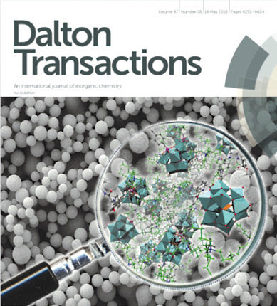 H μελέτη αυτή του εργαστηρίου Βιοανόργανης Χημείας θεωρήθηκε πάρα πολύ σημαντική, έγινε αμέσως δεκτή από το περιοδικό Dalton Transactions 