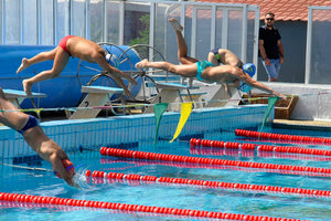 από τους κολυμβητικούς αγώνες των Δημοτικών Σχολείων