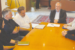 Από την υπογραφή του συμφώνου στο Υπουργείο Παιδείας