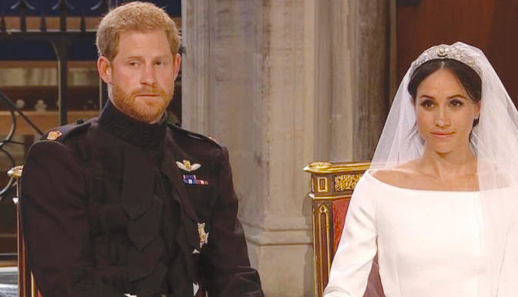 Ο Χάρι  και η Μέγκαν Μαρκλ.  