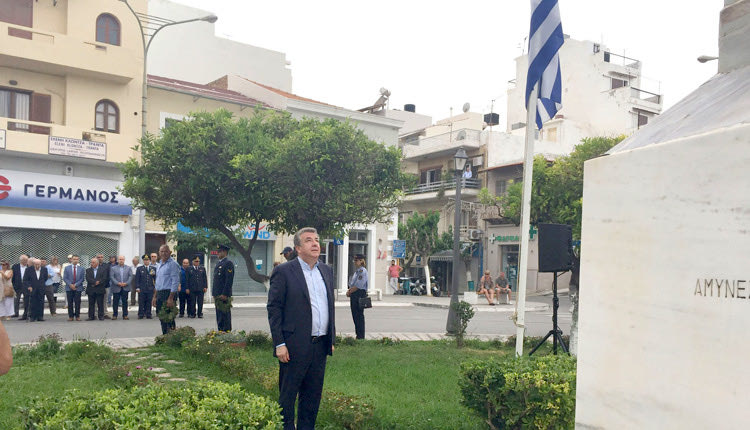 Ο περιφερειάρχης Κρήτης συμμετείχε στις εκδηλώσεις στον Άγιο Νικόλαο