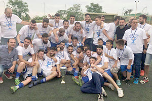 Τα πανηγύρια του Πόρου για την πρώτη του άνοδο στην Α1 ξεκίνησαν στο “Μαρτινέγκο” και συνεχίστηκαν στην πλατεία του Αγίου Γεωργίου.