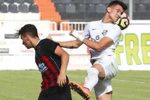 Κ19:  Φάση από το παιχνίδι του ΟΦΗ με την Παναχαϊκή