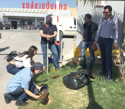 “Πράσινο Πρόγραμμα”  στα σούπερ μάρκετ Χαλκιαδάκης:  Από την κομποστοποίηση στις φυτεύσεις!