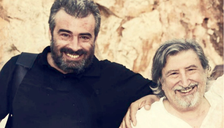 Με τον γιο του, που “έφυγε” νωρίς