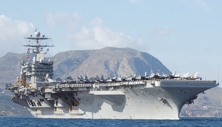  το αμερικανικό αεροπλανοφόρο «Χάρι Τρούμαν»