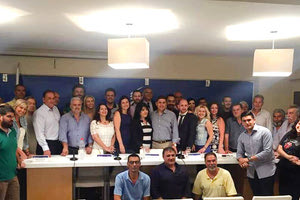 στη ΝΟΔΕ Ηρακλείου της ΝΔ