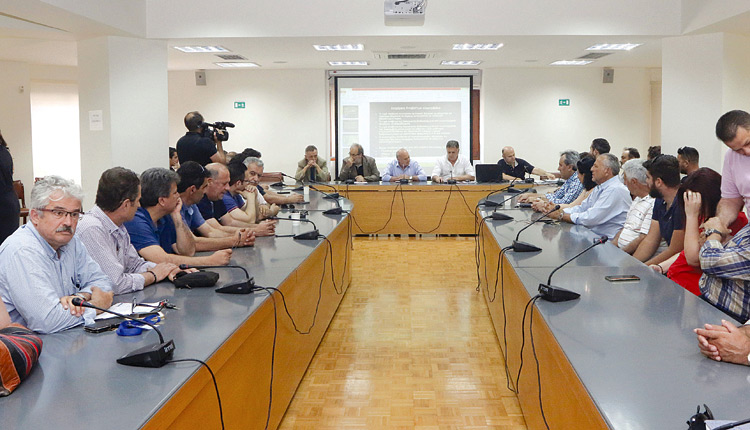 Από τη συνάντηση εργασίας της Πέμπτης