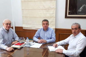 Από τη συνάντηση στην Περιφέρεια για το φράγμα Αμιρών