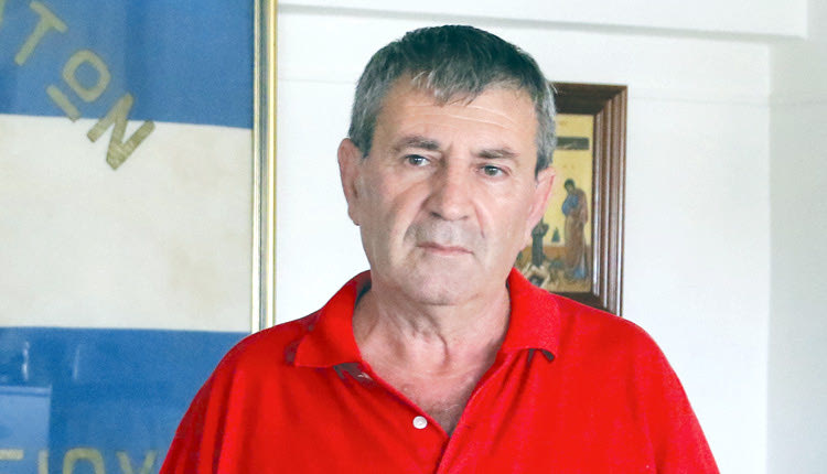 Ο πρόεδρος του Σωματείου λιμενεργατών του Ηρακλείου κ. Ξενοφών  Σφακιανάκης