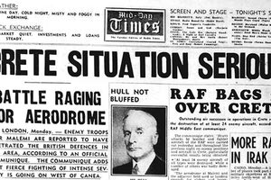 ΦΩΤΟ ΗΜΕΡΑΣ: Πρώτο θέμα η Μάχη της Κρήτης  