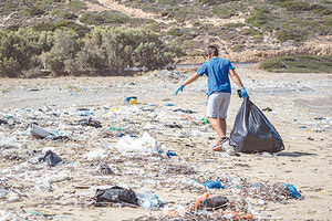 Η παράκτια ζώνη, ιδιαίτερα της βόρειας Κρήτης, απειλείται από τη ρύπανση και την αστικοποίηση.