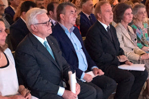 στο διεθνές συνέδριο με θέμα «Η Ελεύθερνα, η Κρήτη και ο έξω κόσμος» παρουσία της βασίλισσας της Ισπανίας Σοφίας