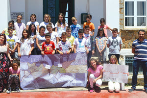 Το πρώτο βραβείο Μουσικής Σύνθεσης - Τραγούδι σε  πανελλήνιο διαγωνισμό για τον ποντιακό ελληνισμό απέσπασε το Δημοτικό σχολείο Θραψανού.