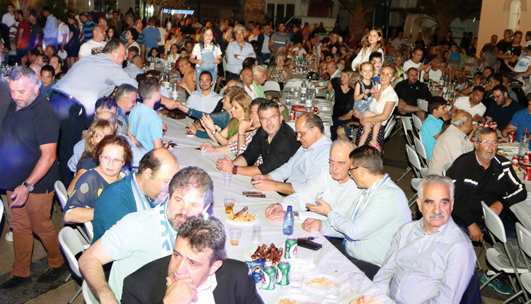 Εκπρόσωποι της Περιφέρειας  και του Δήμου στη φιέστα του Ηροδότου 