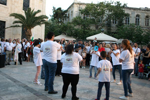 Πλήθος κόσμου παρακολούθησε τις εκδηλώσεις κατά των διακρίσεων.