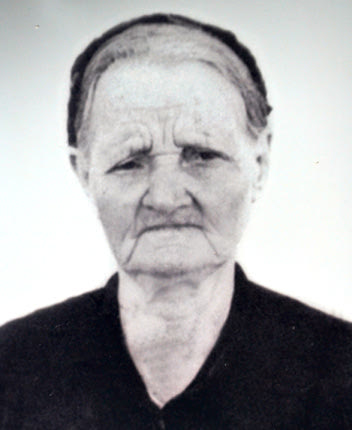 H Καλλιόπη Ανδρεαδάκη, μητέρα του Μηνά. 