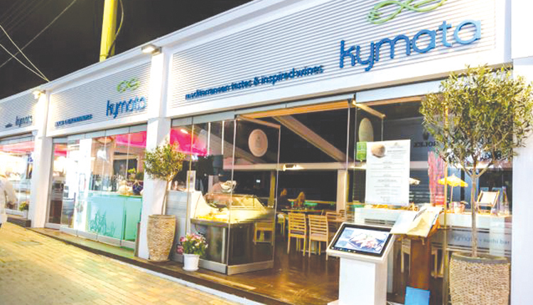 το εστιατόριο kymata