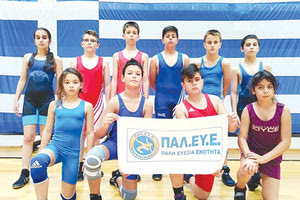 H ομάδα του «ΠΑΛ.ΕΥ.Ε.» που διακρίθηκε στη Λάρισα