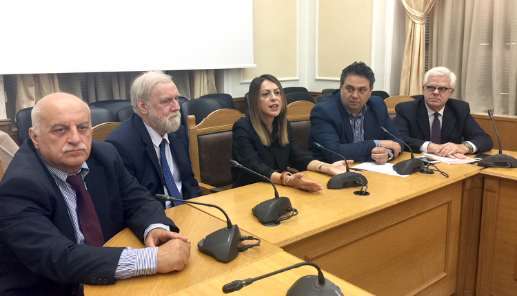 Στιγμιότυπο από τη συνέντευξη Τύπου