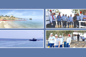 Με απόλυτη επιτυχία πραγματοποιήθηκε μια ακόμα άσκηση αντιμετώπισης θαλάσσιας ρύπανσης, στην περιοχή των Λινοπεραμάτων