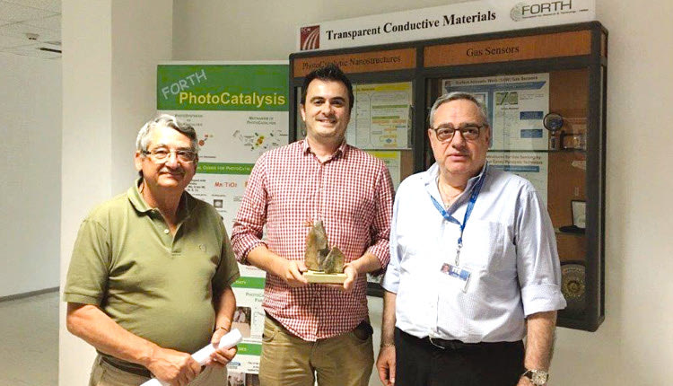 Οι βραβευθέντες ερευνητές του ΙΤΕ 