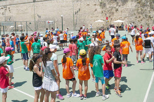 Στιγμιότυπο από την Παγκρήτια γιορτή τένις “10 με τόνο”