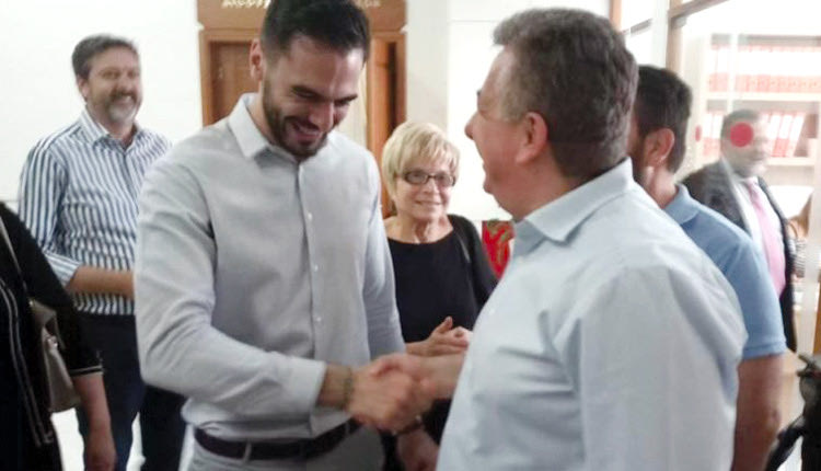 ο νέος γραμματέας του Κινήματος Αλλαγής, Μανόλης Χριστοδουλάκης