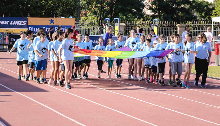 Εξαιρετική ήταν η σκέψη των διοργανωτών στα «70ά Βενιζέλεια», με τη σκυταλοδρομία «Ειρήνης» 