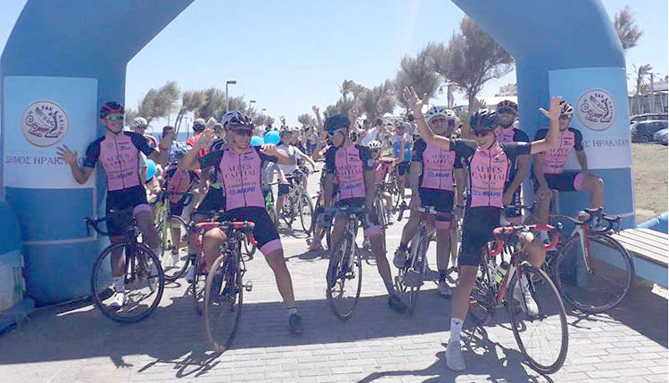 Στις εκδηλώσεις του Heraklion eco voice (πρώτο φεστιβάλ οικολογίας) που έγιναν με επιτυχία στον Καράβολα, με αφορμή την Παγκόσμια Ημέρα Ποδηλάτου