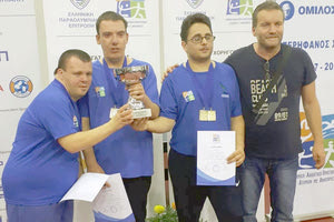Η ομάδα της “Ζωοδόχου Πηγής” που κατέκτησε τρία μετάλλια