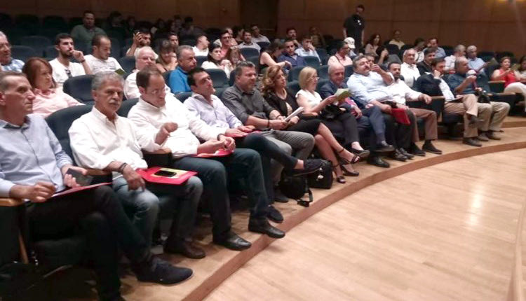 Στο Συμπόσιο Οικονομίας, Επιχειρηματικότητας και Καινοτομίας.