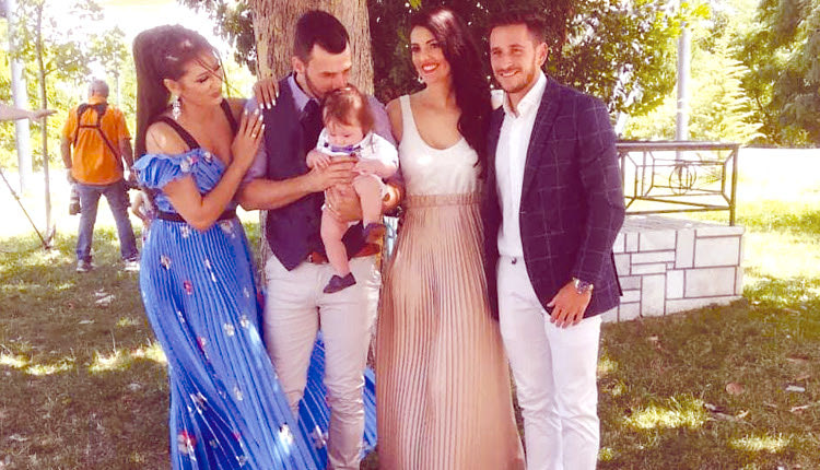 ο Βασίλης Κουτσιανικούλης βάφτισε στην ιδιαίτερη πατρίδα του την Λάρισα τον γιό του