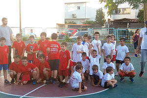 Παιδιά που συμμετείχαν στο τουρνουά που διοργάνωσε ο ¨Ανδρογέας”