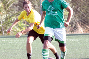 Ο Λυπάκης με την Ηλιάδη στο πρώτο ματς του τουρνουά του ΣΑΕΠΗ