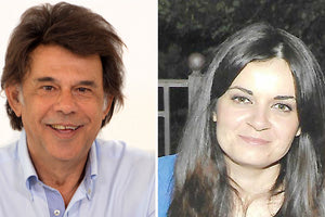 Ο κ. Γιώργος Μανδαλάκης & η κ. Όλγα Φούντα