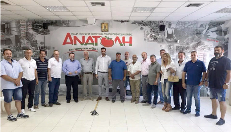 Πολυήμερη ήταν η επίσκεψη του Μανόλη Χριστοδουλάκη στην Κρήτη.