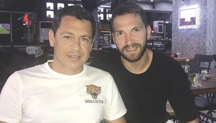 Είδε φίλους στο Ηράκλειο ο Γκαλέτι