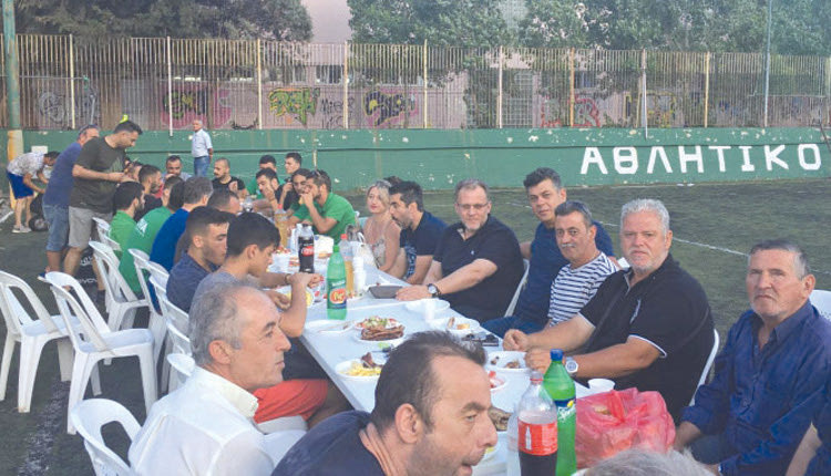 η διοίκηση της Τυλίσου φιλοξένησε με τον καλύτερο τρόπο τον πρωταθλητή Γιούχτα. 